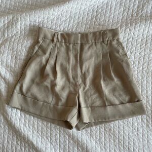 Aritzia/Wilfred labyrinth shorts